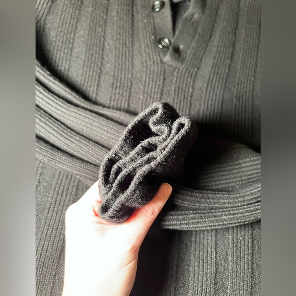 Vintage Military Commando Ribbed Merino Wool Sweater Jumper, size medium Utility - Picture 4 of 14